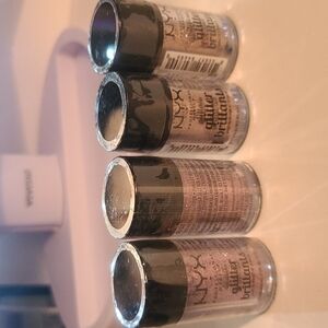 NYX glitter brilliants four pack